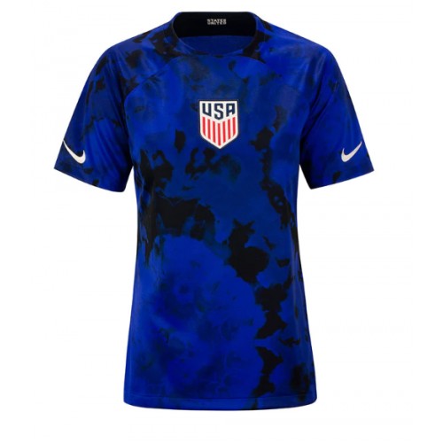 Dámy Fotbalový dres Spojené státy MS 2022 Venkovní Krátký Rukáv